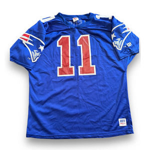 Vintage Wilson Drew Bledsoe New England Patriots Jersey Size:‎ XL